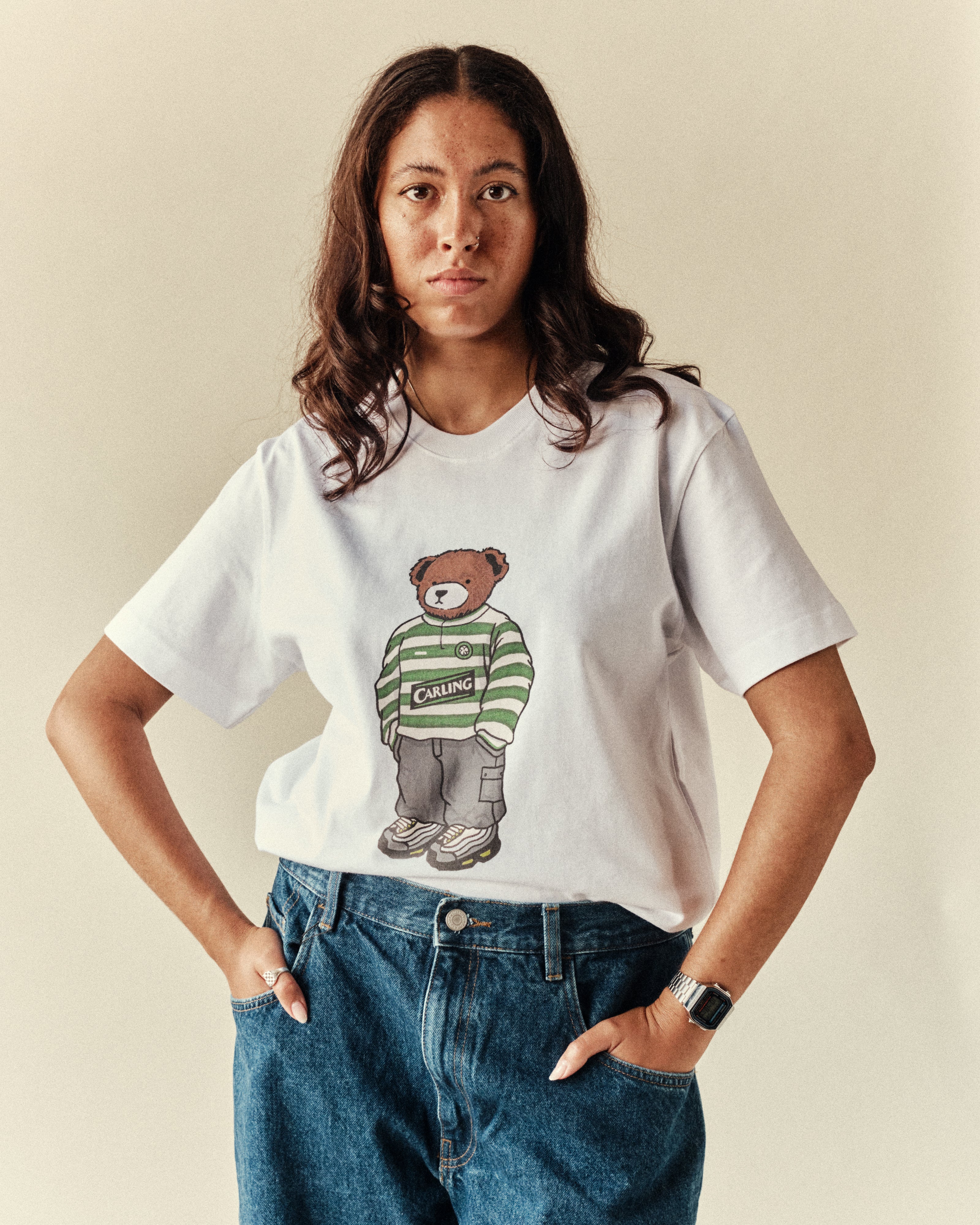 AOF x Bhoys Home Pickles Tee | White Graphic T-shirt | Art of Football