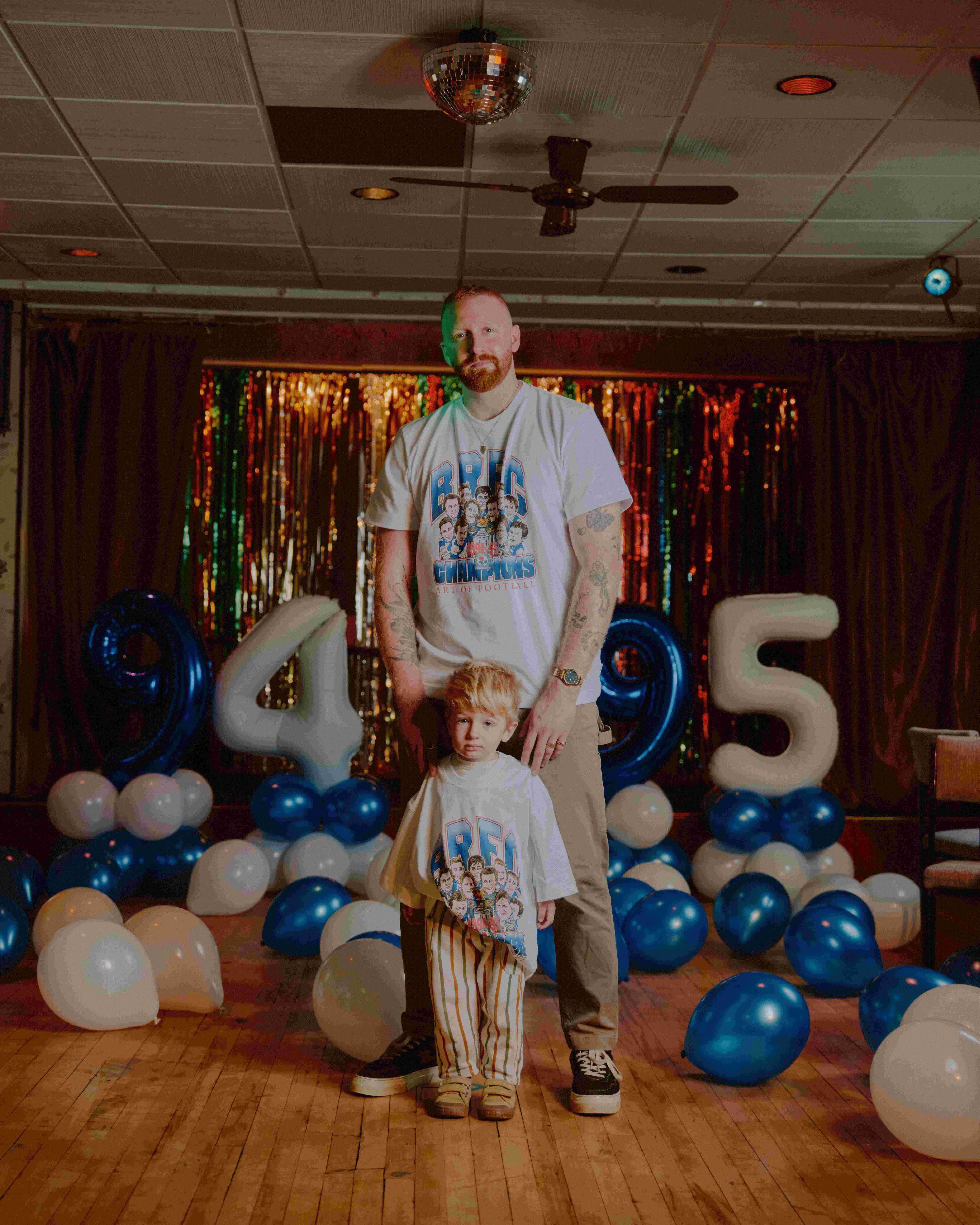ART OF Football x Blackburn Champions Tee | AOF BRFC White T-shirt