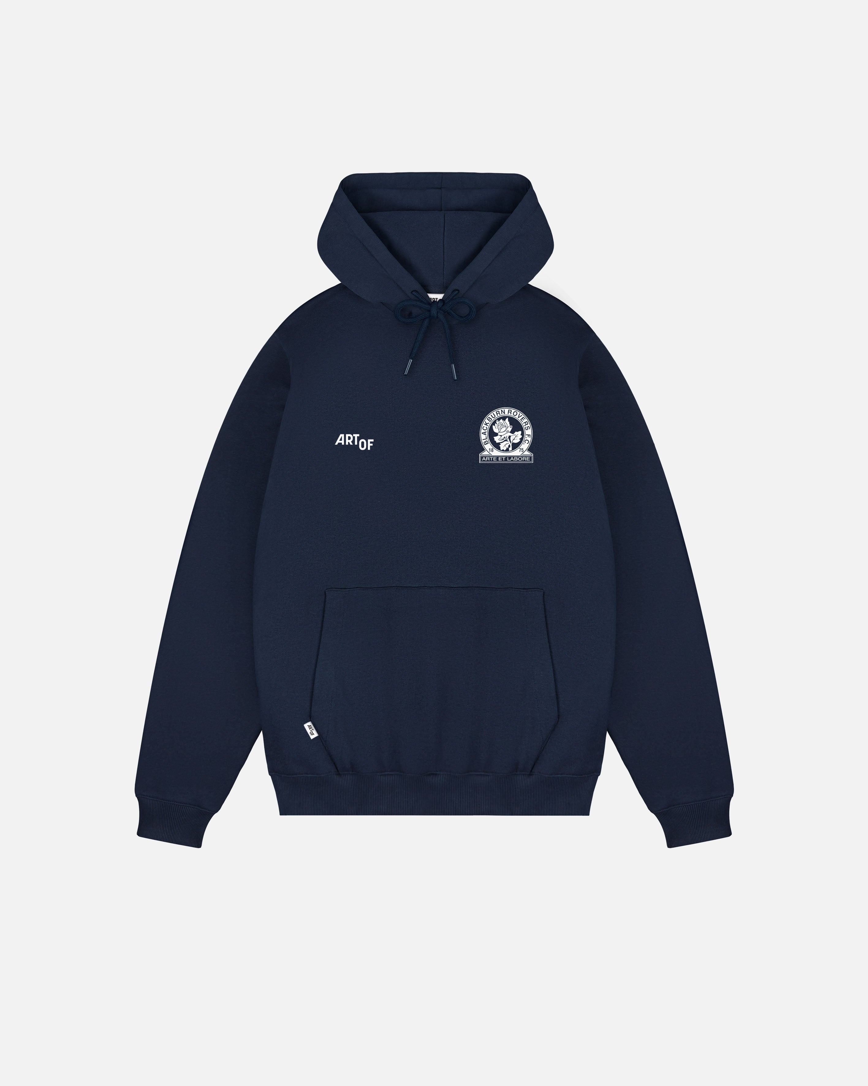 ART OF x Blackburn Heritage Hoodie | Navy Printed Football Sweat