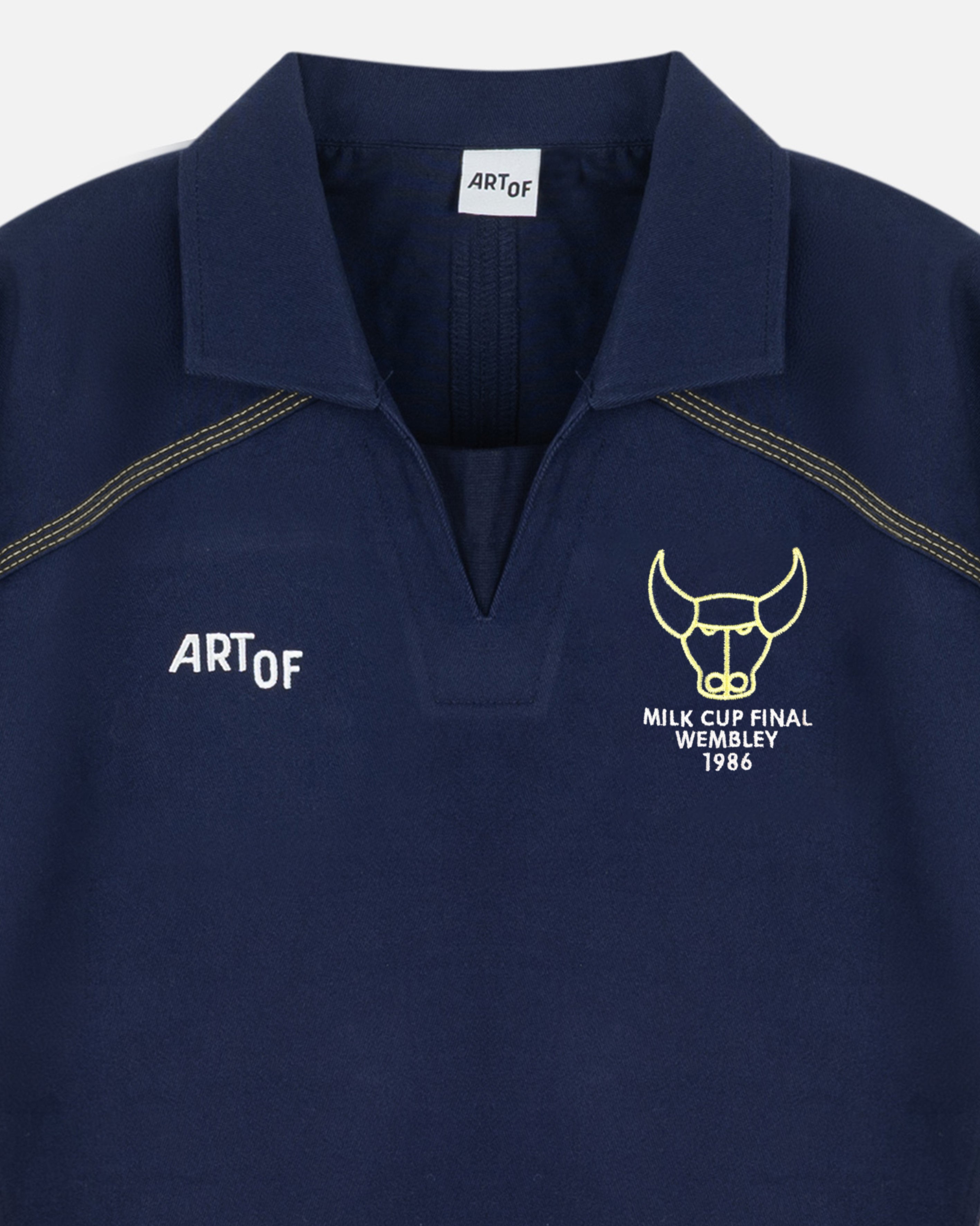 ART OF x Oxford Drill Top | Long Sleeved Embroidered Football Merch