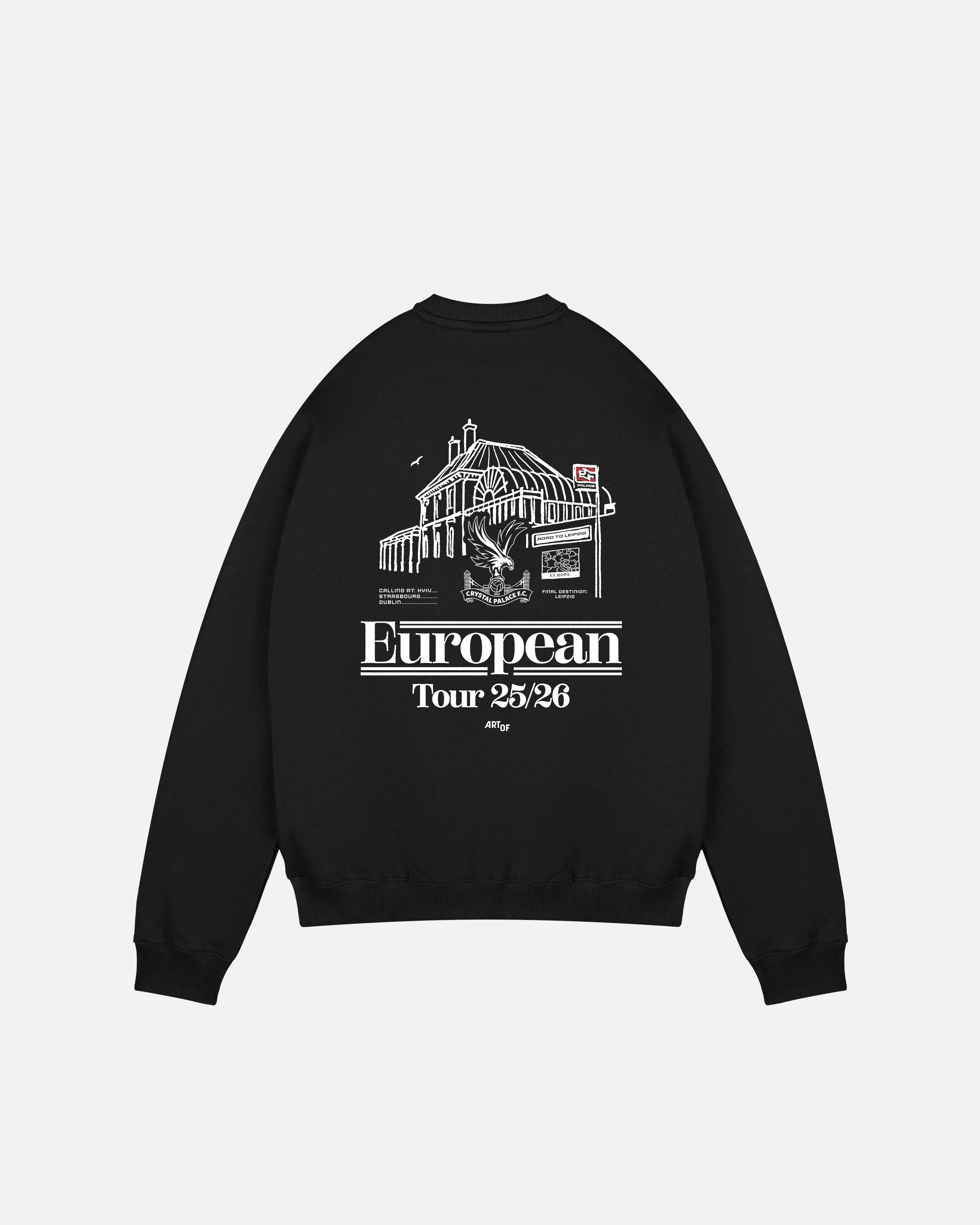 ART OF x Crystal Palace European Tour Sweat | Printed Football Jumper