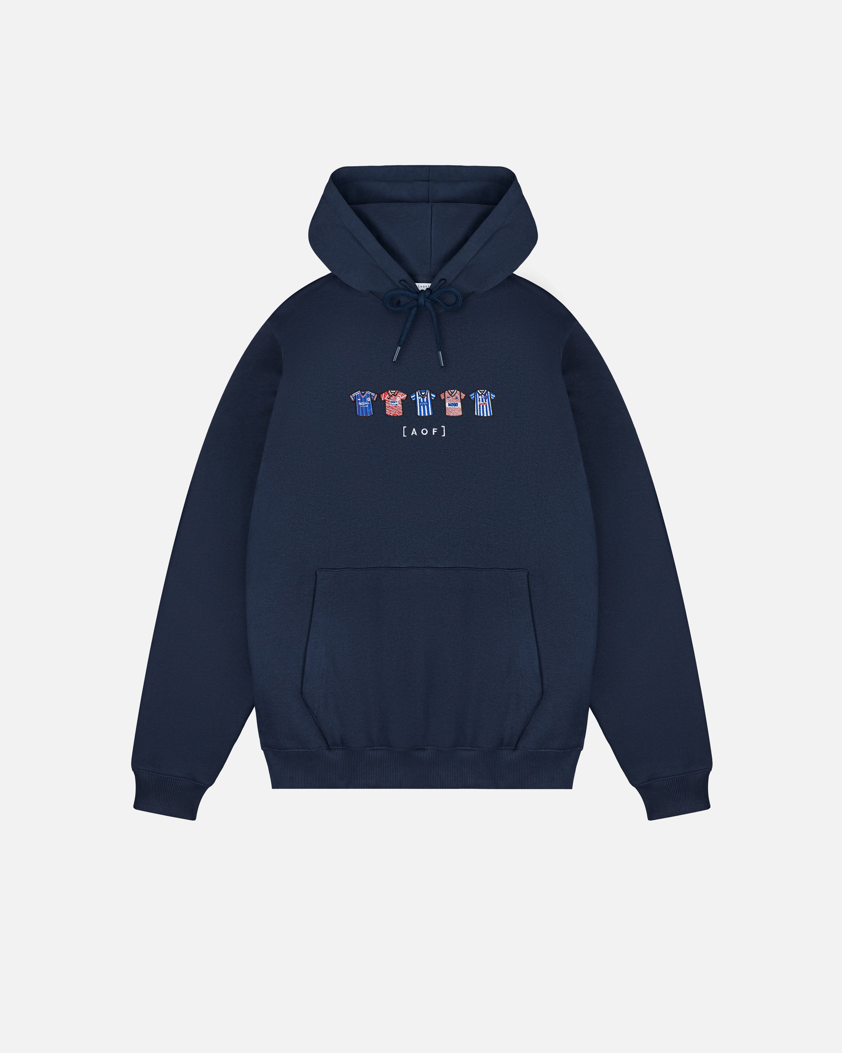 AOF Brighton & Hove Albion Embroidered Classics | Navy Hoodie