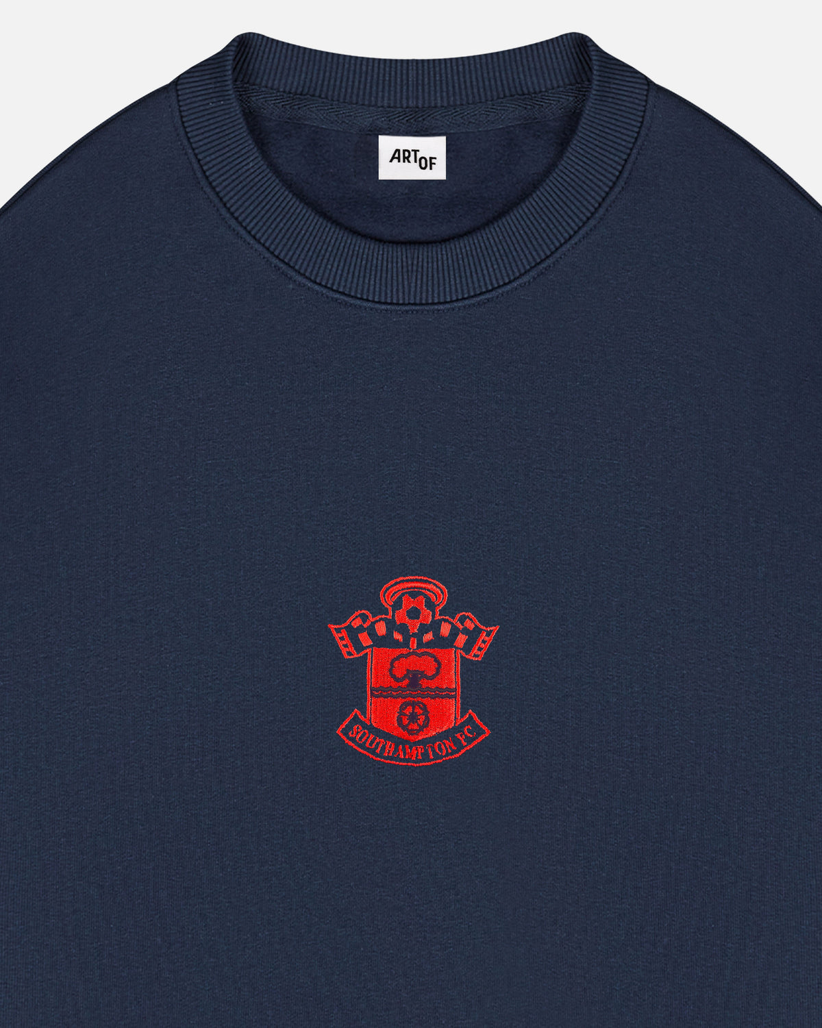 ART OF x Southampton Single Colour Crest Sweat | Navy Football Jumper