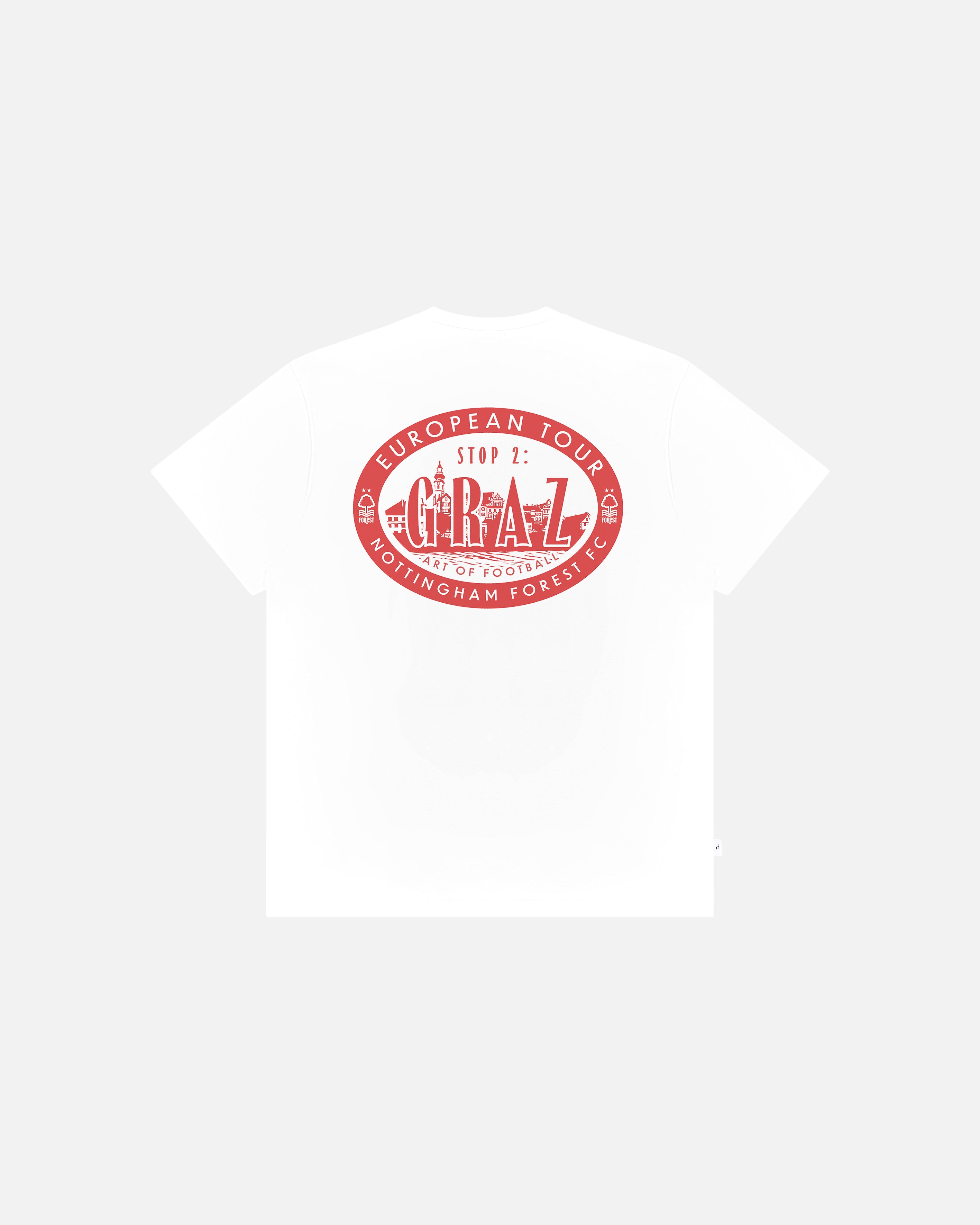 ART OF Football x Forest In Graz Tee | AOF White Graphic T-shirt