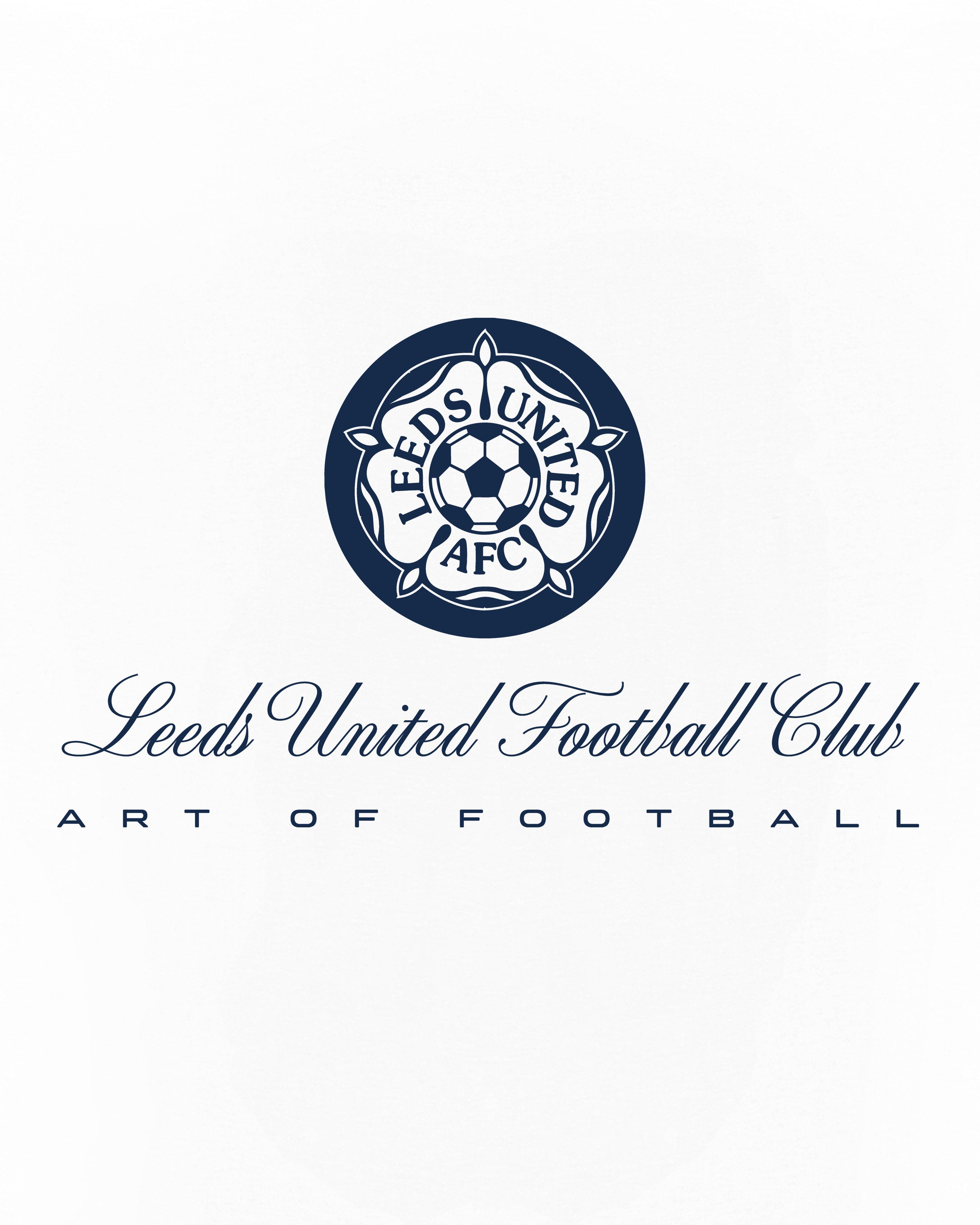 ART OF x Leeds Heritage Tee | White Graphic Football T-shirt