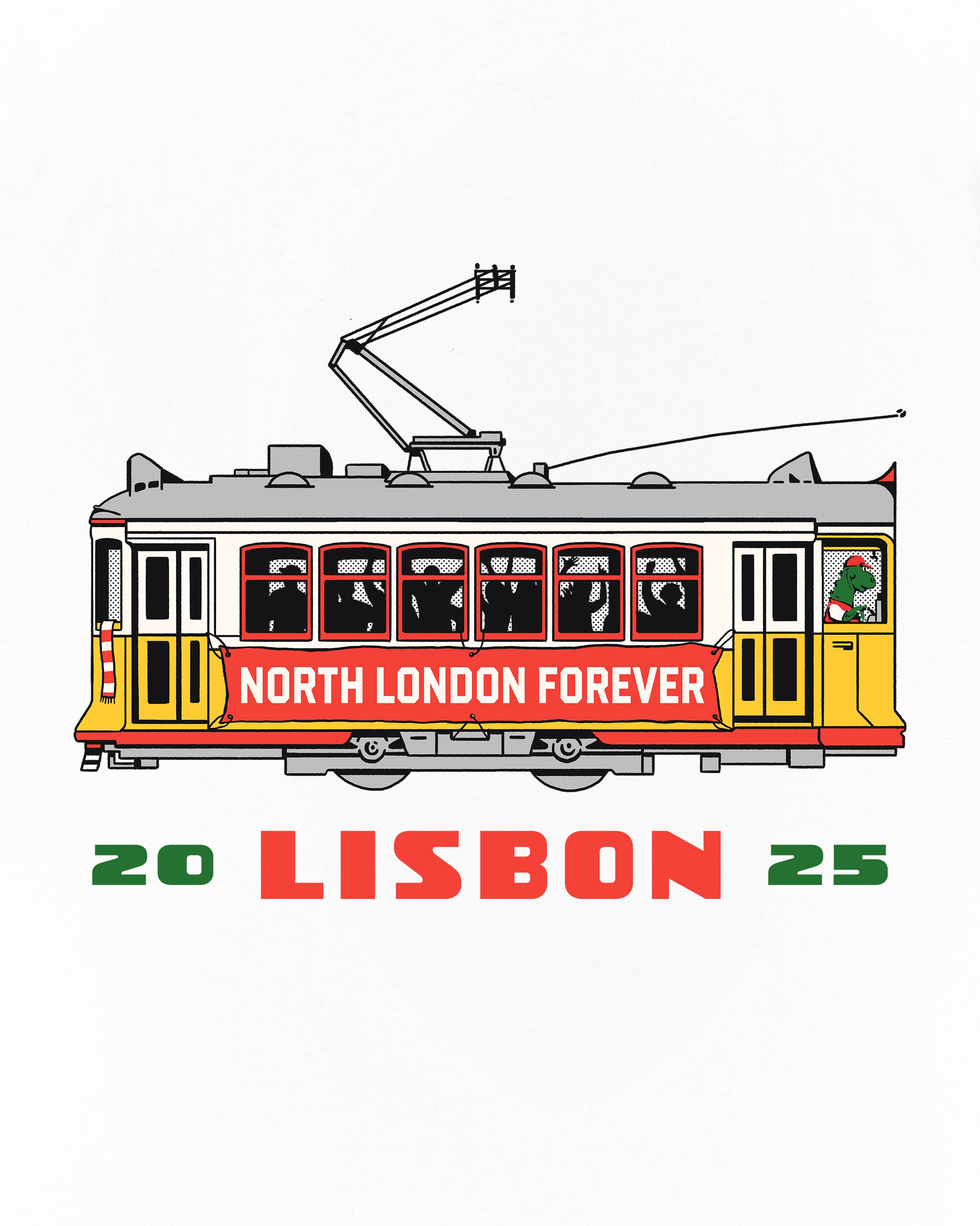 AOF AFC Women's Road To Lisbon Tee | White T-shirt | Art of Football
