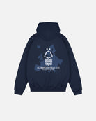 ART OF x Forest European Tour Hoodie | Navy Printed Football Sweat