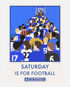 ART OF Everton Saturday Is For Football Framed Print | Football Art