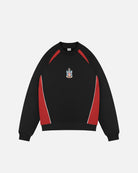 ART OF x Fulham Black Panelled Sweat | FFC Embroidered Football Merch