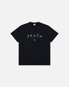 ART OF Geordie Printed Icons Tee | NUFC Black Graphic Football T-shirt