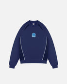 ART OF x QPR Blue Panelled Sweat | Embroidered Football Merch