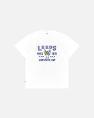 ART OF x Leeds Paris 1975 Tee | LUFC White Graphic Football T-shirt