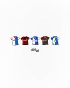 ART OF Football x Blackburn Rovers Classics Tee | AOF White T-shirt